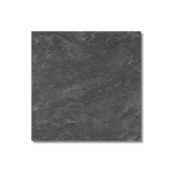 Flexstone Anthracite Natural Rectified Floor Tile 600x600mm