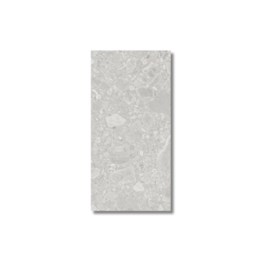 Studio Terrazzo Grey Matt Floor Tile 300x600mm