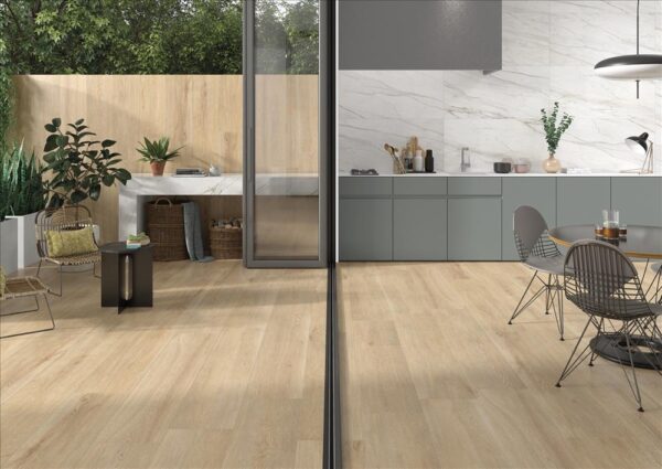 In/Out Tacora Beige Timber Rectified Floor Tile 230x1200mm