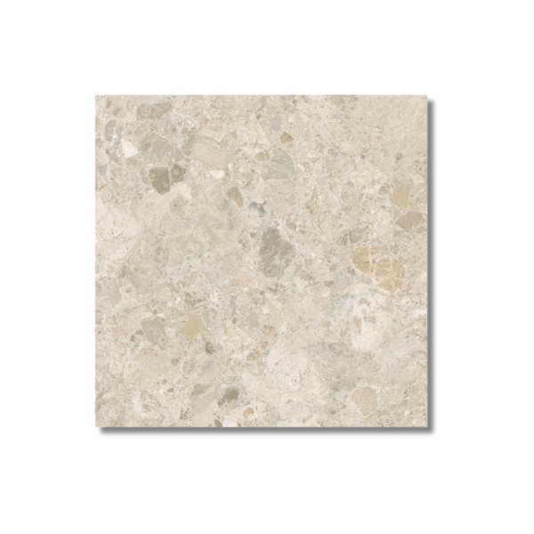 Bedrock Ivory Matt Rectified Floor Tile 600x600mm