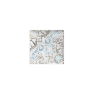 Antiquity Valencia Blue Décor Matt Floor Tile 150x150mm