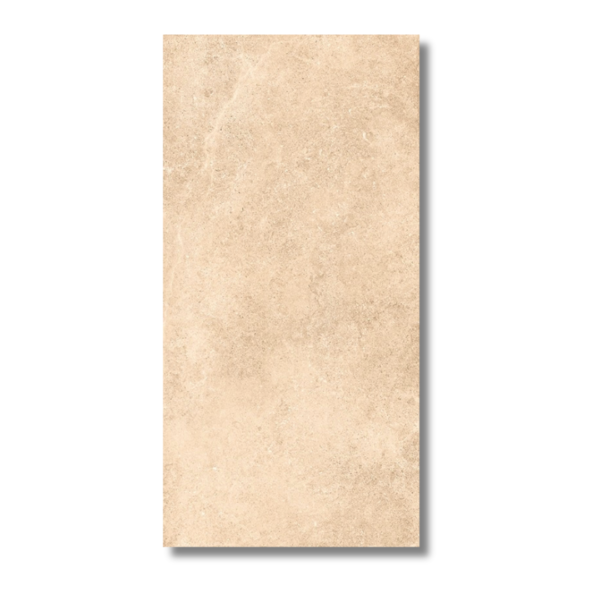 Oberon Beige Matt Rectified Floor Tile 600x1200mm