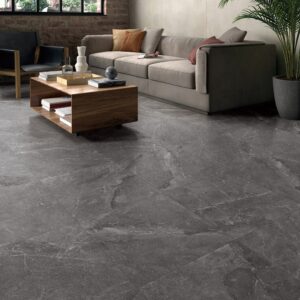 Alpen Stone Smoke In/Out Rectified Floor Tile 600x600mm