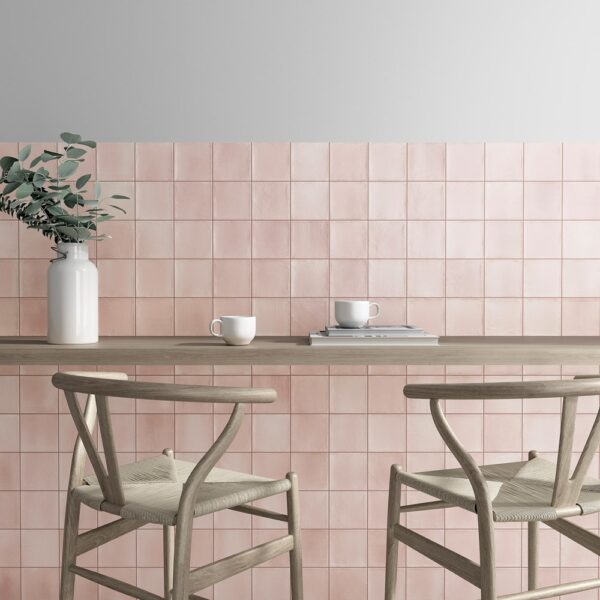 Beret Rose Matt Floor Tile 120x120mm