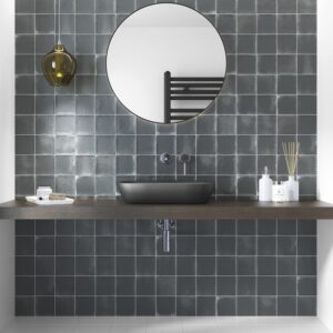 Beret Coal Matt Floor Tile 120x120mm