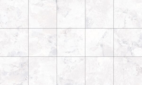 Emperial Stone White Matt Rectified Floor Tile 600x600mm