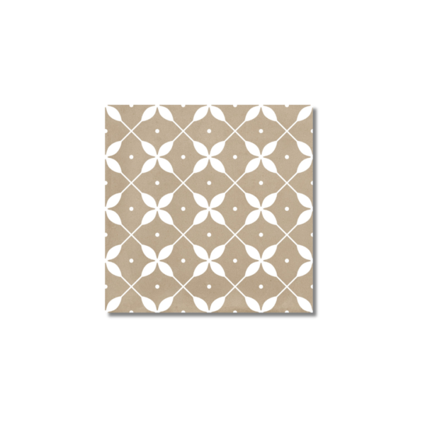 Craft Art Leaf Desert Matt Floor Tile 200x200mm