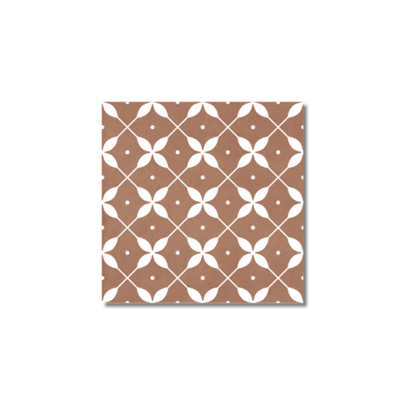 Craft Art Leaf Cotto Matt Floor Tile 200x200mm