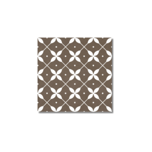 Craft Art Leaf Earth Matt Floor Tile 200x200mm