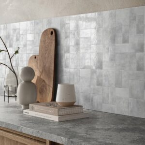 Krema Bloc Antique Gloss Wall Tile 125x125mm